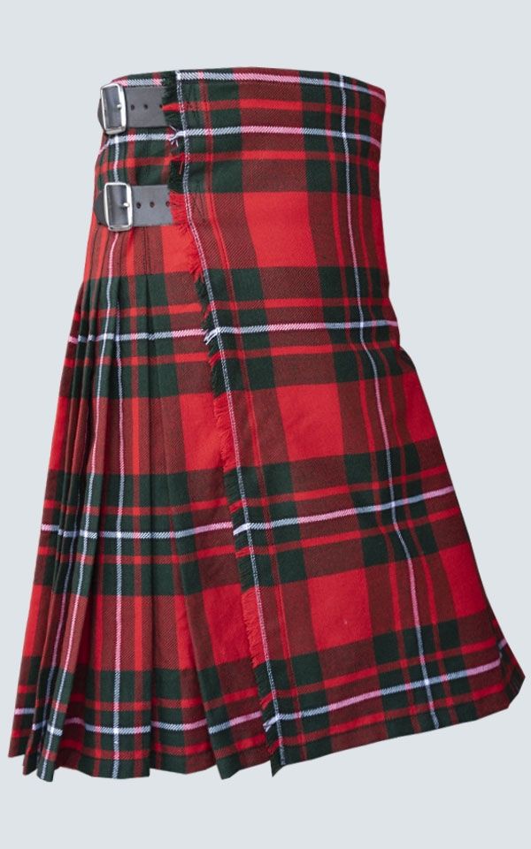 La foto principal de la falda escocesa de tartán MacGregor.
