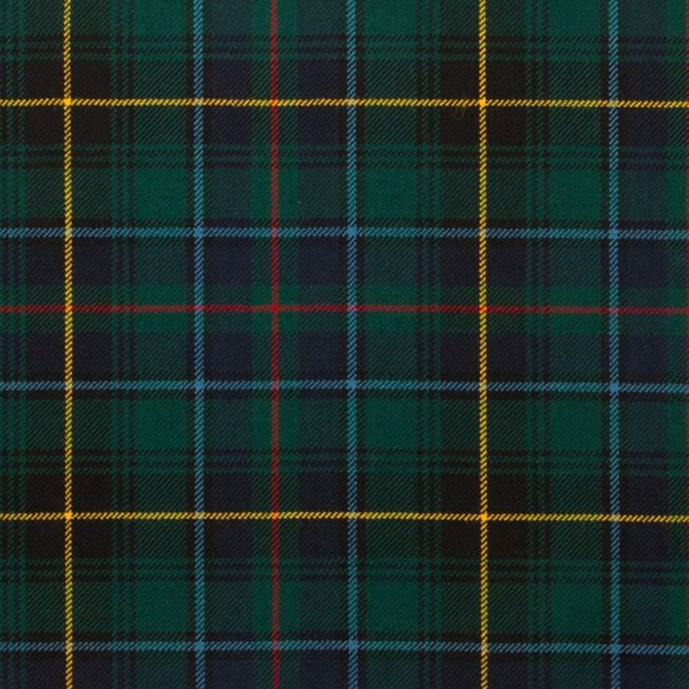 Der Stoff des MacInnes Tartan Kilt.