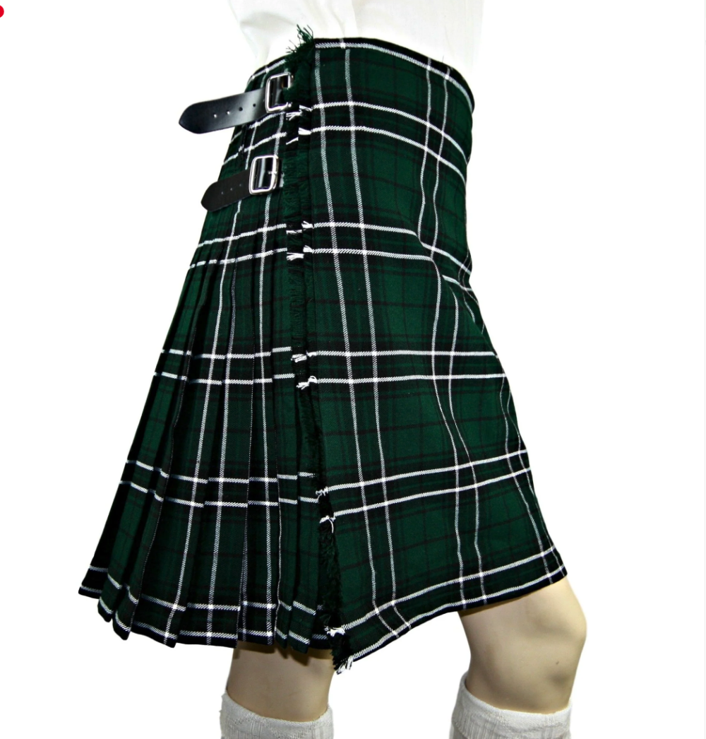 The main image of the MacLean of Duart Hunting Tartan Kilt.