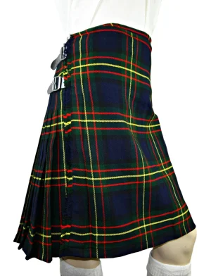 La foto principal de la falda escocesa de tartán Maclaren.
