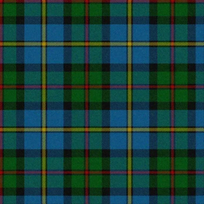 The fabric photo of the MacLeod of Harris Ancient Tartan Kilt