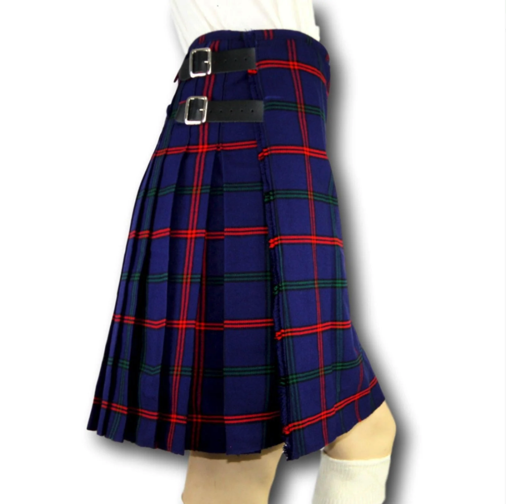 La imagen principal de la falda escocesa de tartán Montgomery.