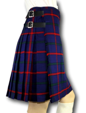 La imagen principal de la falda escocesa de tartán Montgomery.