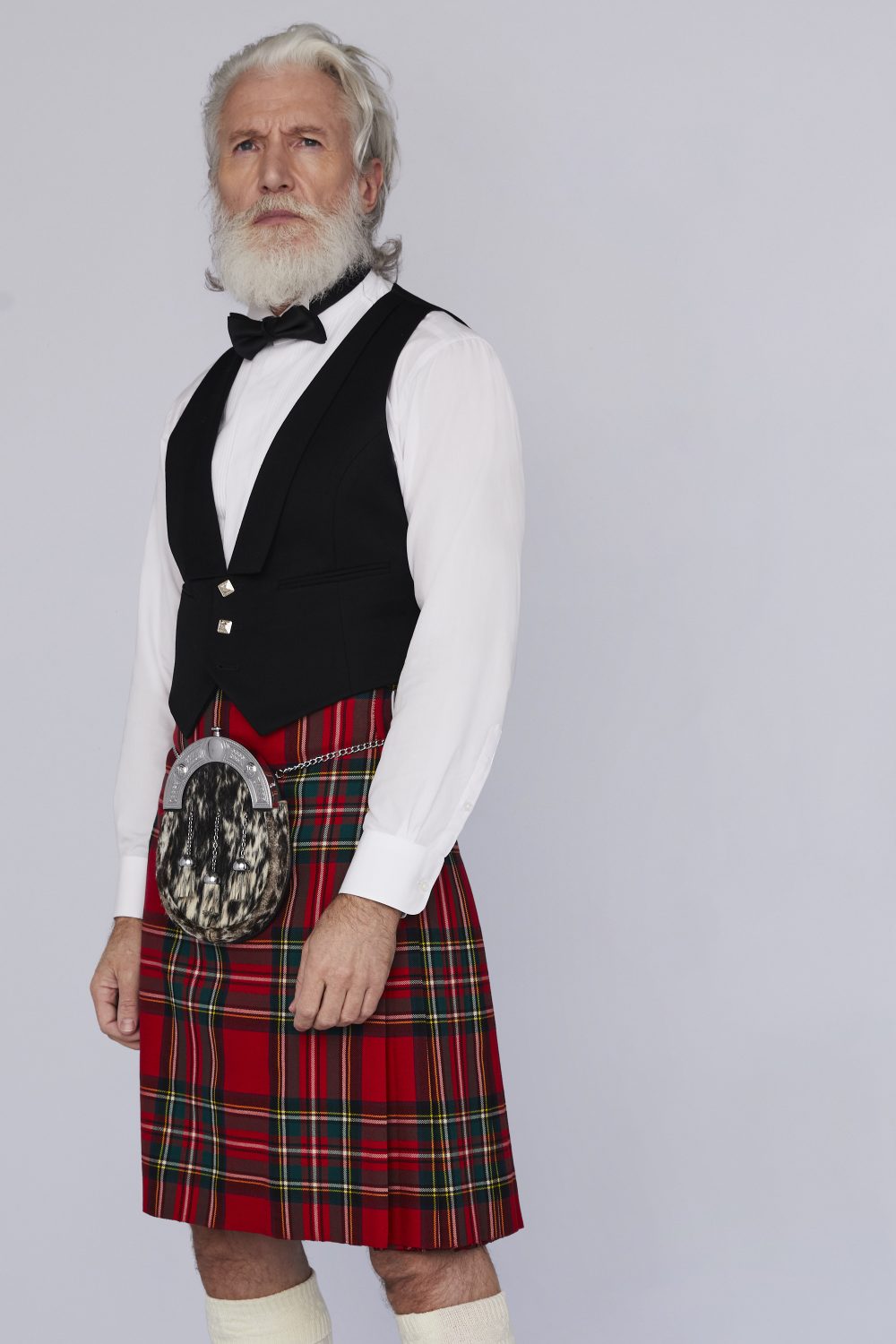 Das Hauptbild des Royal Stewart Tartan Kilt.