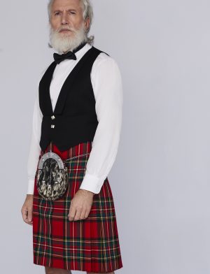 L'image principale du Royal Stewart Tartan Kilt.