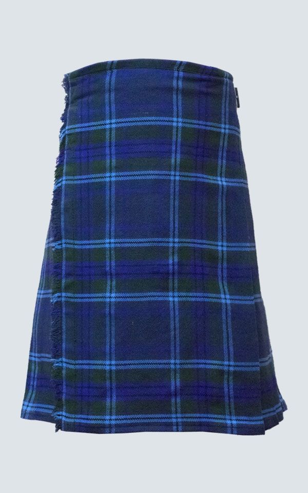 the front straight photo of the Spirit of Scotland Tartan Kilt.