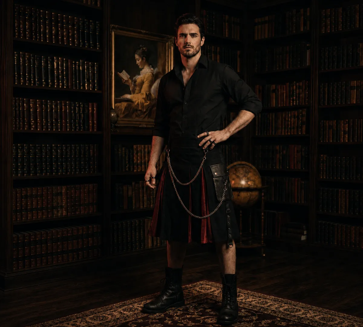 Men's Gothic Kilts